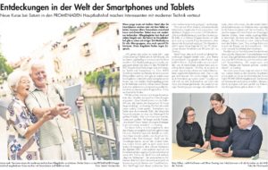 Artikel Promenaden Express Februar 2019 - Entdeckungen in der Welt der Smart-Phones und Tablets